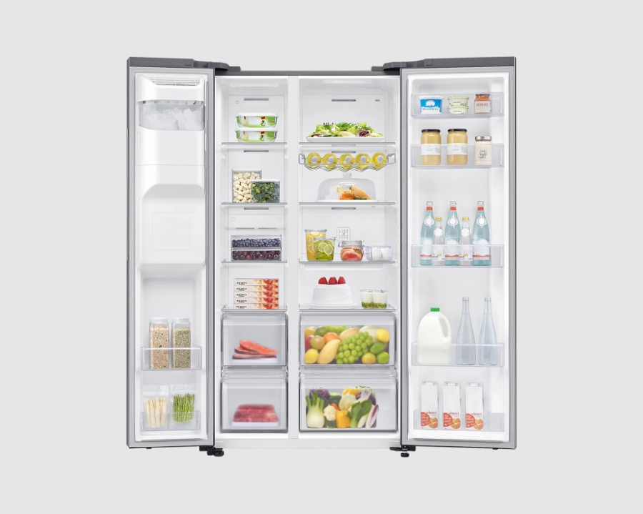Samsung RS65DG54R3S9EF Side by Side Festwasseranschluss Edelstahl 