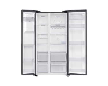 Samsung RS65DG54R3B1EF Side-by-Side  635 Liter Schwarz Festwasseranschluss