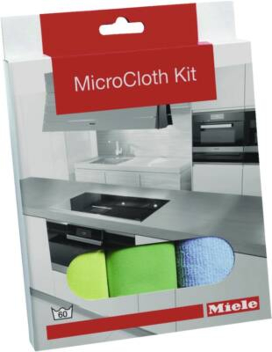 Miele GPMIS0031W MicroCloth Kit 3er Microfasertuch 