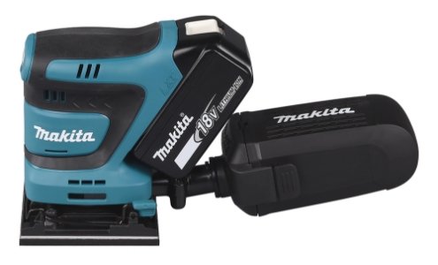 Makita DBO480Z Akku-Schwingschleifer LXT 18 V • 14.000 Schwingungen/min • 112 x 102 mm