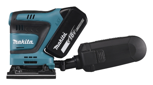 Makita DBO480Z Akku-Schwingschleifer LXT 18 V • 14.000 Schwingungen/min • 112 x 102 mm