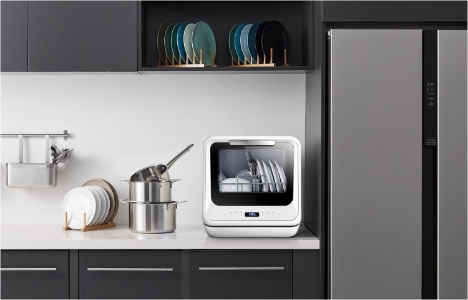 Nabo GST 2601 Mini (Tisch) Geschirrspüler  6 Programme