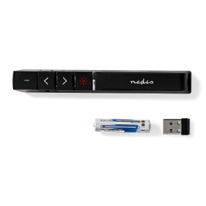 Nedis WLPSRL100BK  Presenter Laserpointer-Reichweite bis zu: 100 m | Drahtlose Reichweite