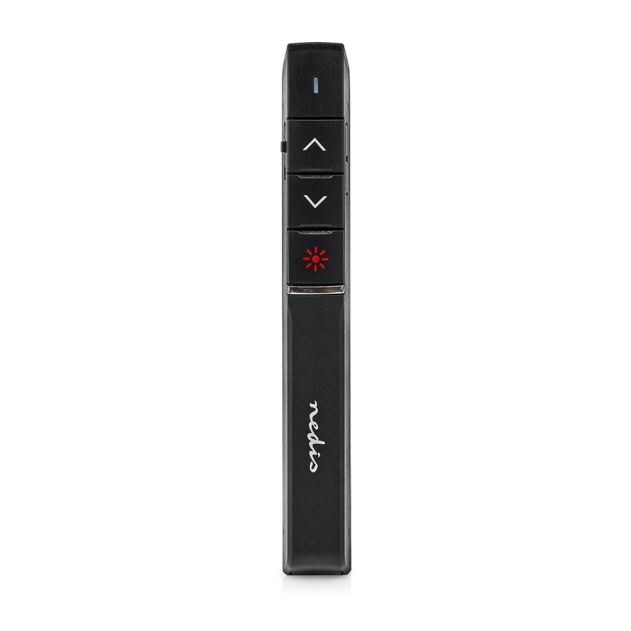 Nedis WLPSRL100BK  Presenter Laserpointer-Reichweite bis zu: 100 m | Drahtlose Reichweite