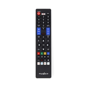Nedis TVRC45SABK  Ersatz Fernbedienung Passend für: Samsung  Vorprogrammiert | 1 Gerät | Amazon Prime / Disney + Button /