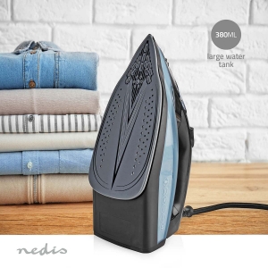 Nedis IRON2000  Bügeleisen 2600 W | Dampf Schuss | Keramisch | 0.3 