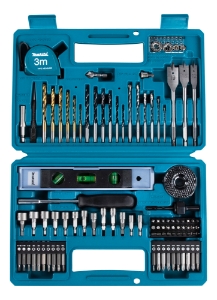 Makita E-10730 Koffer Bit- und Bohrerset 102-teiliges 