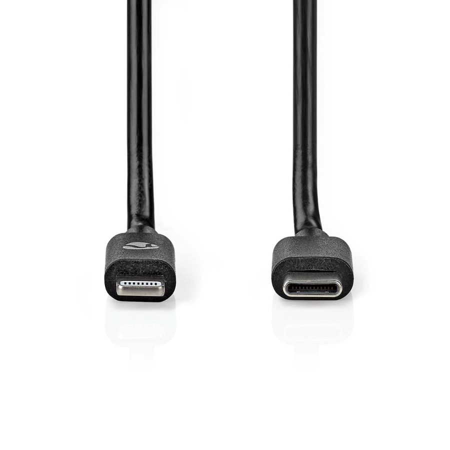 Nedis CCGP39650BK20 Lightning Kabel USB 2.0 | Apple Lightning 8-Pin | USB-C™ Stecker | 480 Mbps