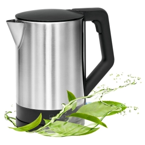 Clatronic WKS 3692 sw Wasserkocher, 1,5 l, 2200 W, inox 