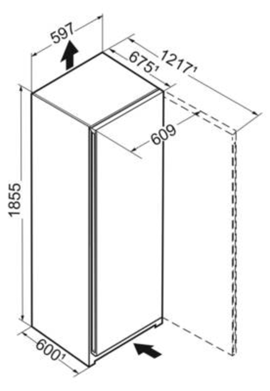 Liebherr Rd 5220-22 Kühlschrank  Stand mit EasyFresh Weiß 