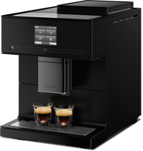 Miele CM7750 Stand-Kaffeevollautomat 125 Edition Obsidianschwarz matt