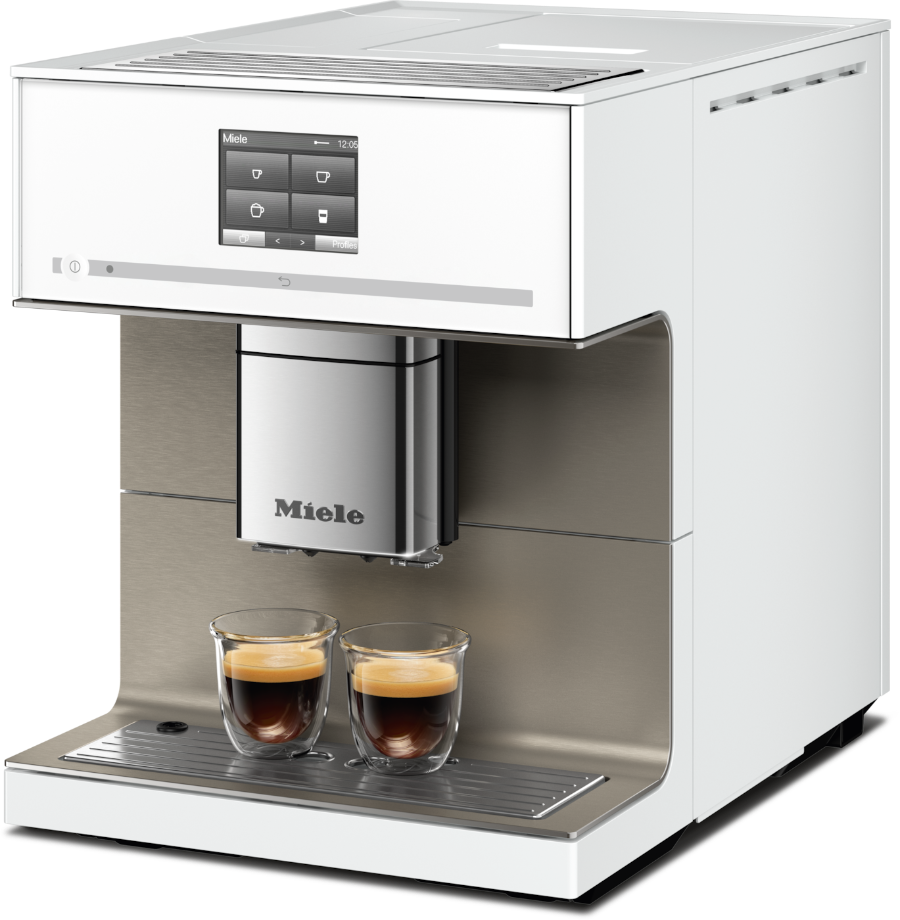 Miele CM 7550 Stand-Kaffeevollautomat Brillantweiß 