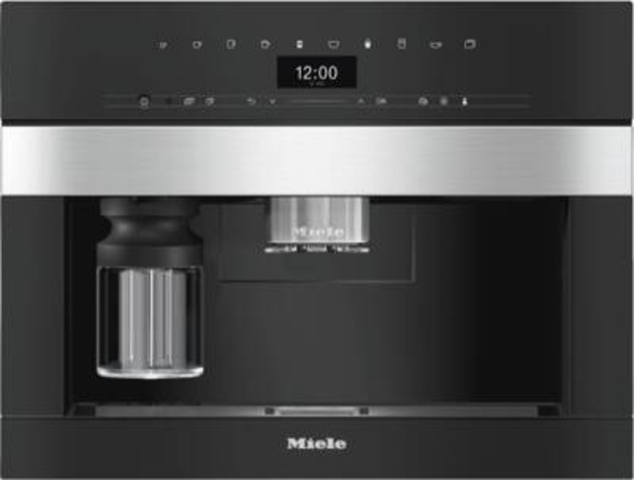 Miele Einbau-Kaffeevollautomat CVA 7440 Edelstahl/CleanSteel 