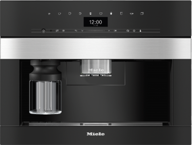Miele CVA 7445 Einbau-Kaffeevollautomat Edelstahl/CleanSteel 