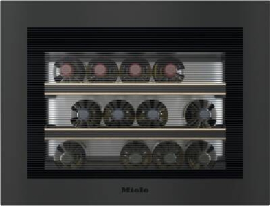 Miele KWT 7112 iG 125 Gala Ed Einbau-Weinschrank Obsidianschwarz matt
