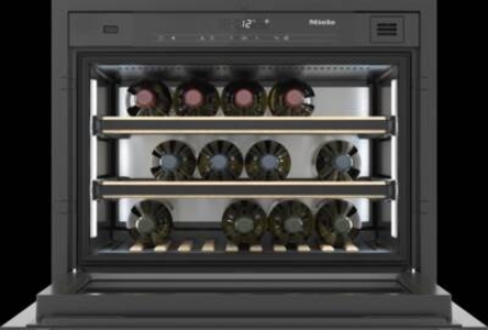 Miele KWT 7112 iG 125 Gala Ed Einbau-Weinschrank Obsidianschwarz matt