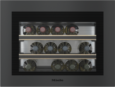 Miele KWT 7112 iG 125 Gala Ed Einbau-Weinschrank Obsidianschwarz matt
