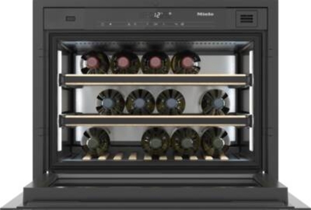 Miele KWT 7112 iG Einbau-Weinschrank Obsidianschwarz 