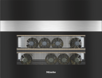 Miele KWT 7112 iG Einbau-Weinschrank Edelstahl CleanSteel 