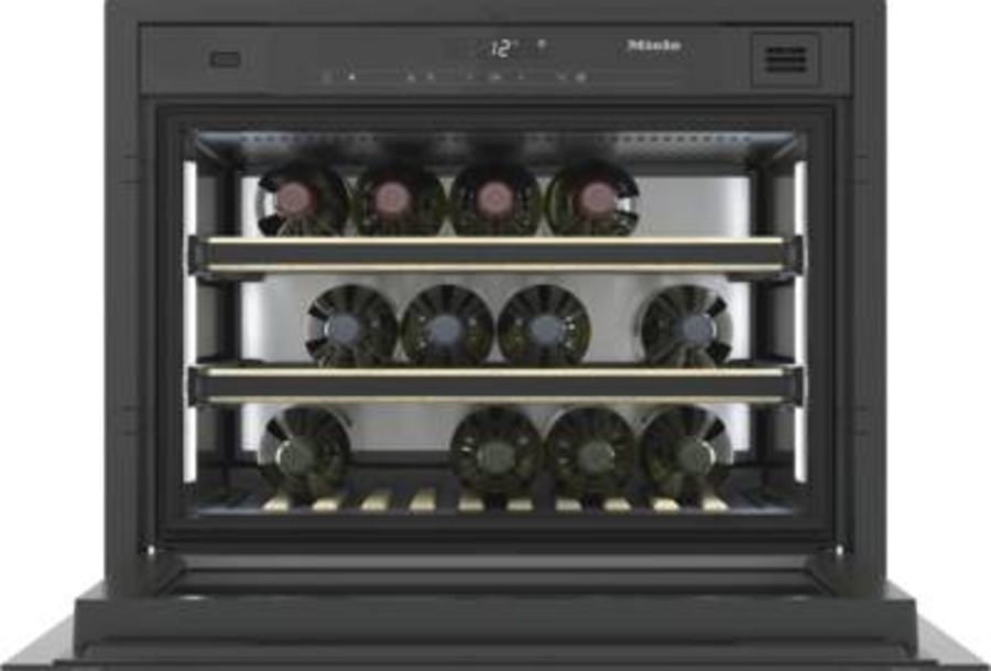 Miele KWT 7112 iG Einbau-Weinschrank Edelstahl CleanSteel 