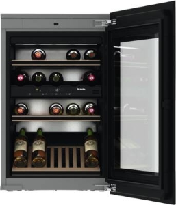 Miele KWT 6422 iG-1 Einbau-Weinschrank Obsidianschwarz 