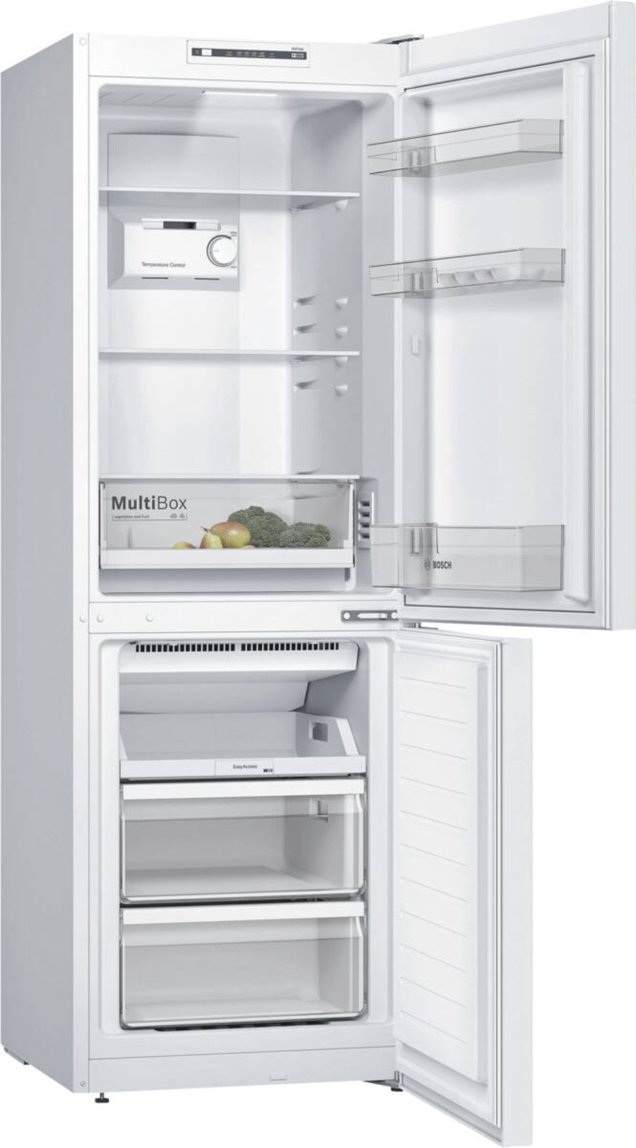 Bosch KGN33NWEB Kühl-/Gefrierkombinationen Stand Weiss 