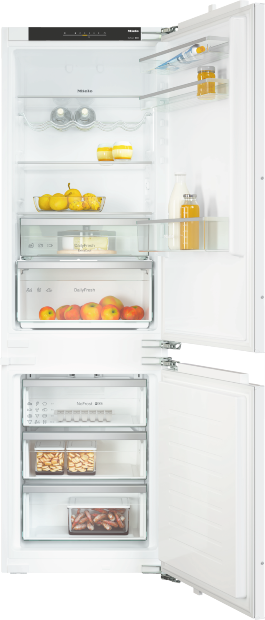 Miele KDN 7714 E Active Einbau Kühl-/Gefrier-Kombinationen NoFrost 