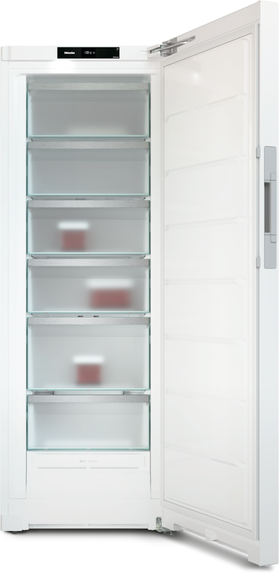 Miele FN 4844 C Freistehender Gefrierschrank weiß NoFrost 