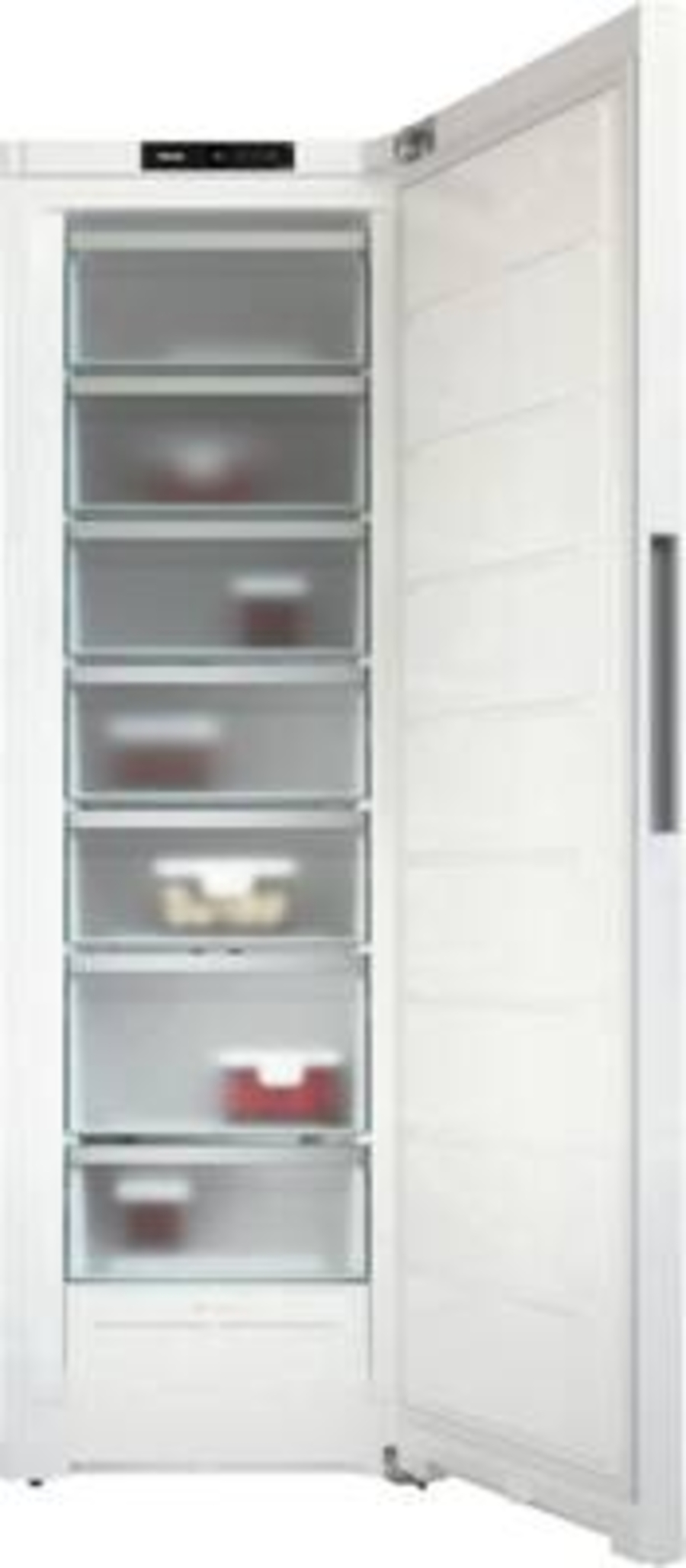 Miele FN 4372 D-1 Freistehender Gefrierschrank Weiß NoFrost 