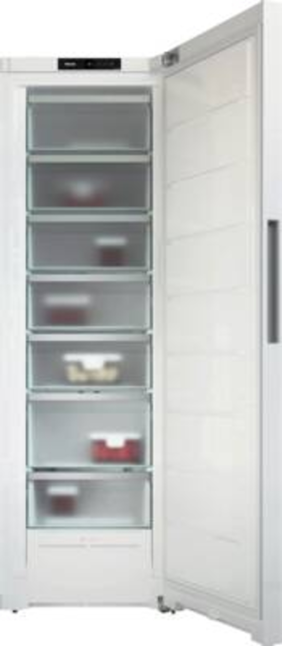 Miele FN 4372 E Freistehender Gefrierschrank Weiß NoFrost 