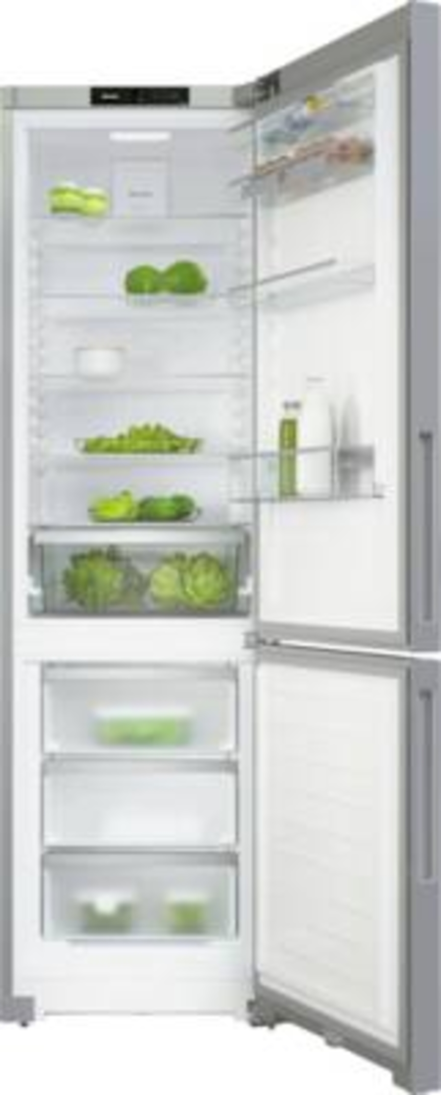 Miele KFN 4395 CD Stand-Kühl-Gefrierkombination Edelstahllook NoFrost