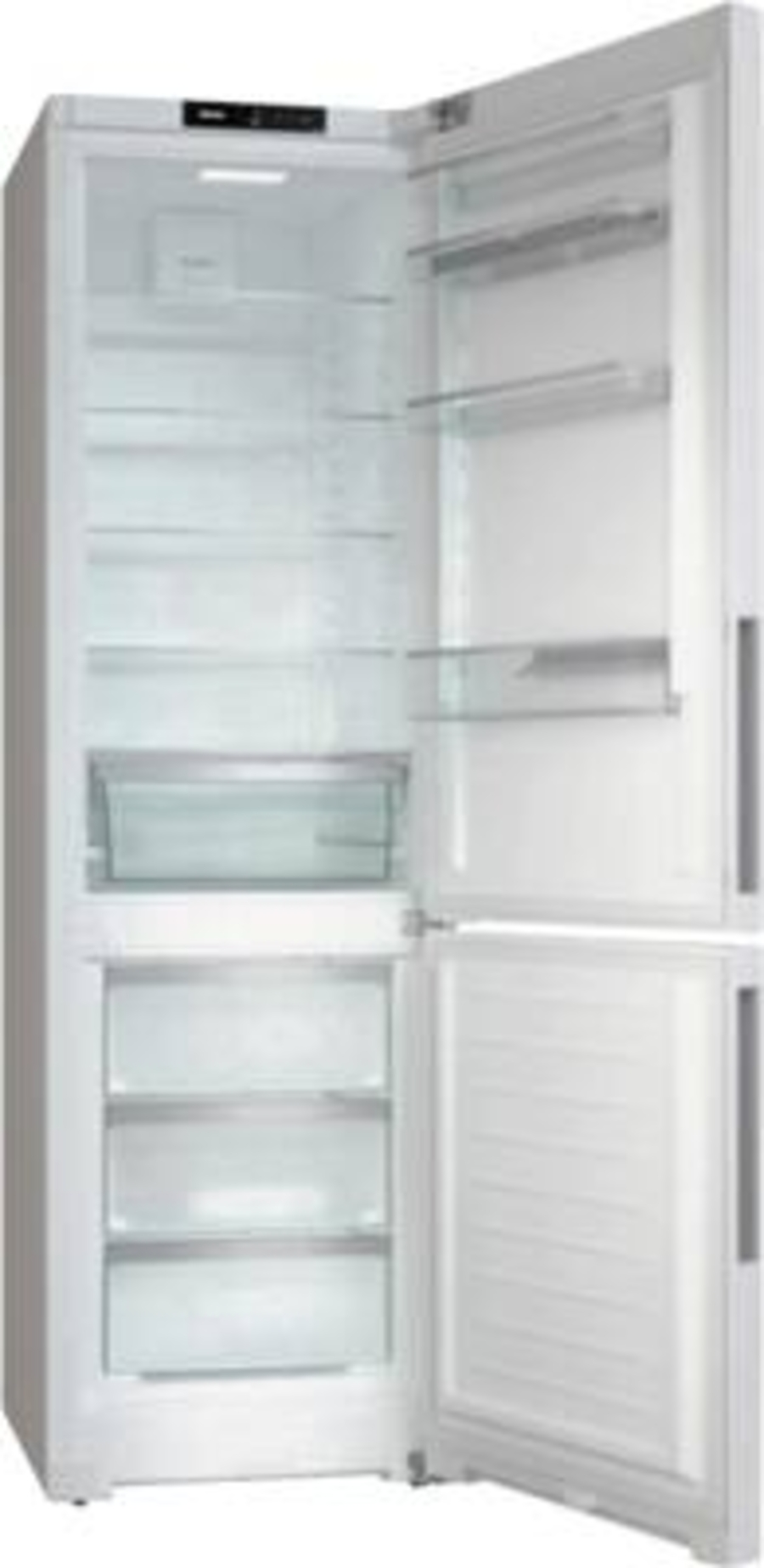 Miele KFN 4395 CD Stand Kühl-Gefrierkombination Weiß NoFrost 