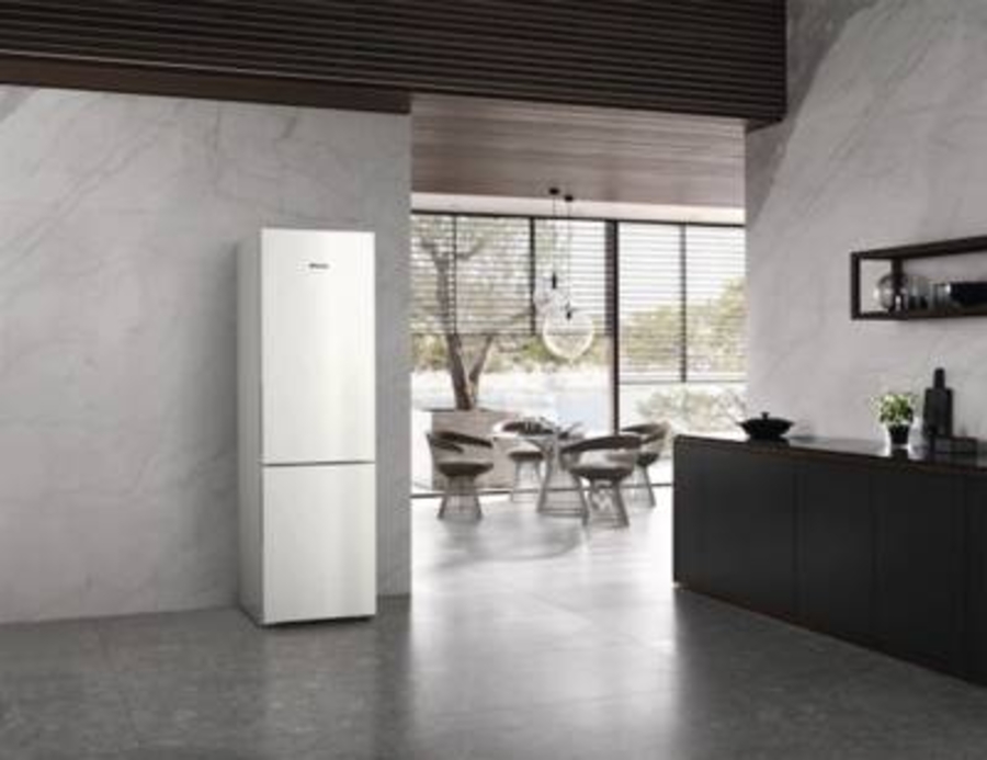 Miele KFN 4395 CD Stand Kühl-Gefrierkombination Weiß NoFrost 