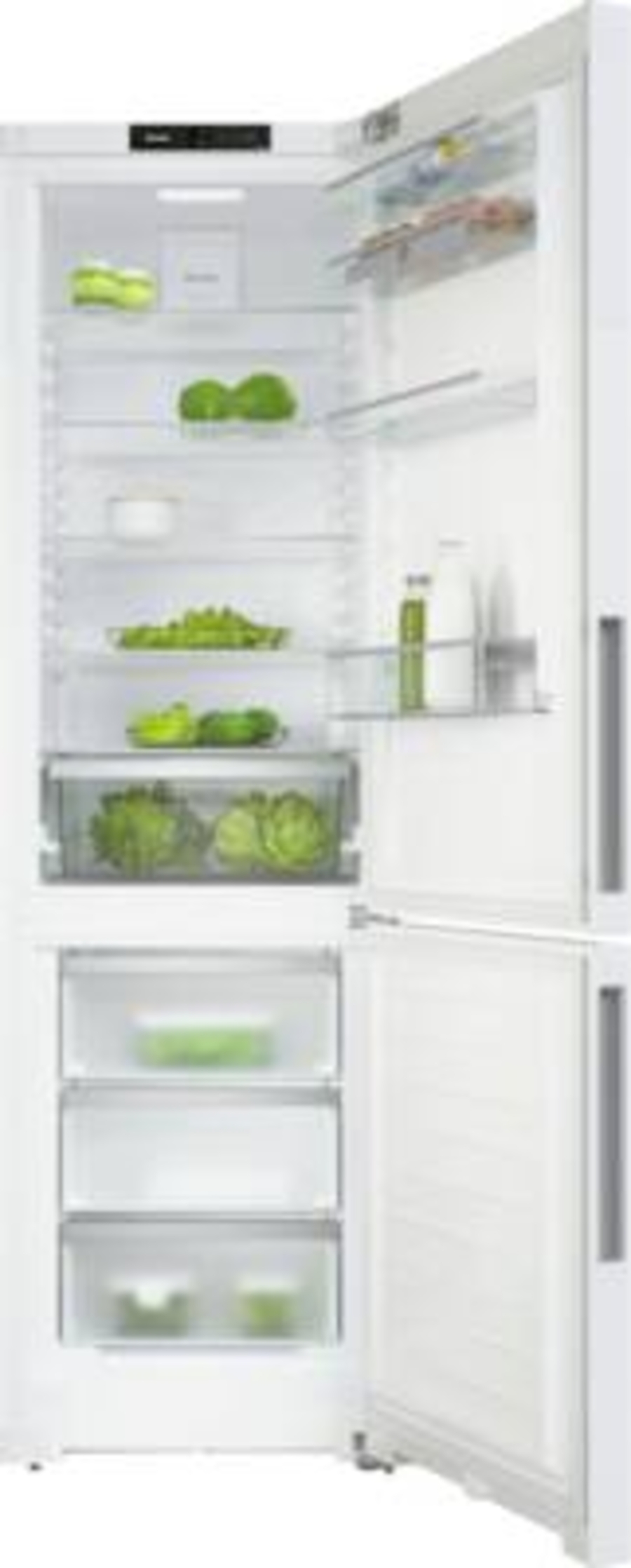 Miele KFN 4395 CD Stand Kühl-Gefrierkombination Weiß NoFrost 