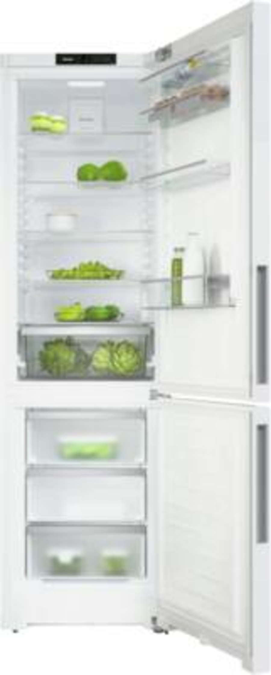 Miele KFN 4395 DD Stand Kühl-Gefrierkombination Weiß NoFrost 