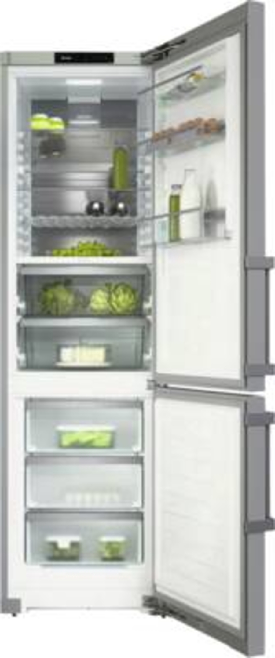 Miele KFN 4799 AD 125 Gala Ed Stand-Kühl-Gefrierkombination Silber NoFrost