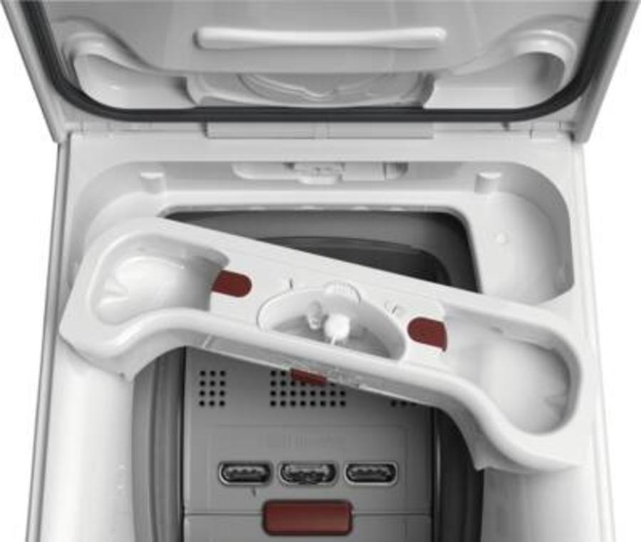 AEG LTR6EP4ECO LAVAMAT  Waschmaschinen Toplader Weiss 6kg 1200 U/min,Mengenautomatik / Nachlegefunktion / Wasserstopp 