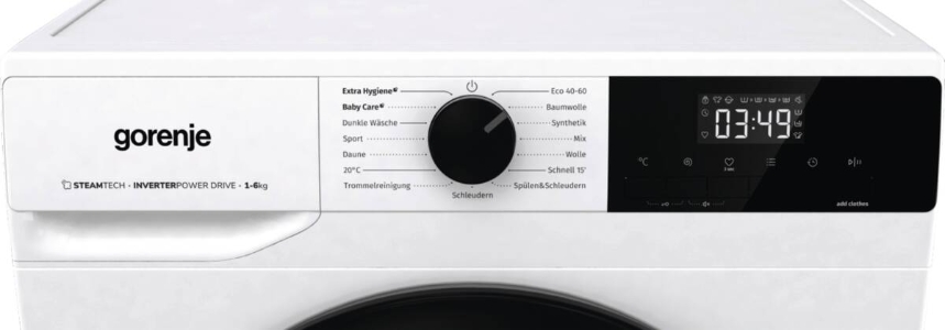 Gorenje WNHPI64SAPS/AT Waschmaschine 6 kg 1400U/min Inverter PowerDrive Motor