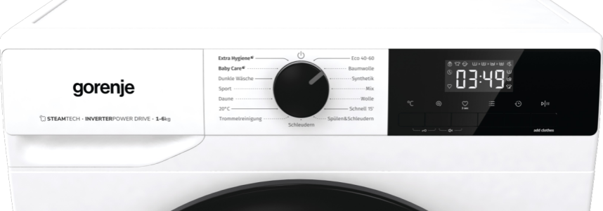 Gorenje WNHPI64SAPS/AT Waschmaschine 6 kg 1400U/min Inverter PowerDrive Motor