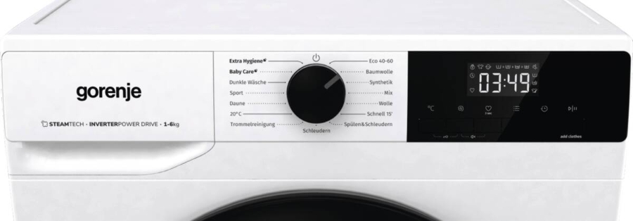 Gorenje WNHPI64SAPS/AT Waschmaschine 6 kg 1400U/min Inverter PowerDrive Motor