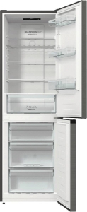Gorenje NFB612CSXL4  Kühl-Gefrierkombination Stand Nofrost Edelstahl 185 x 60 x 59.2 cm 