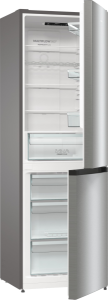 Gorenje NFB612CSXL4  Kühl-Gefrierkombination Stand Nofrost  185 x 60 x 59.2 cm, Edelstahl
