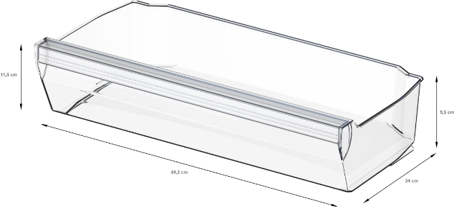 Siemens KU21RVFE0 Kühlschrank Einbau-Unterbau 82 x 59.8 cm  Festtürmontage