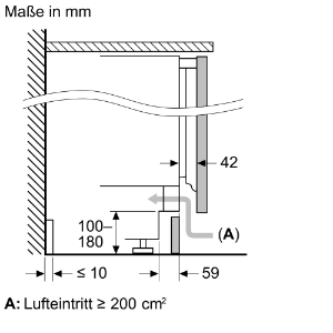 Siemens KU22LADD0 iQ500, Unterbau-Kühlschrank mit Gefrierfach, 82 x 60 cm, Flachscharnier mit Softeinzug
