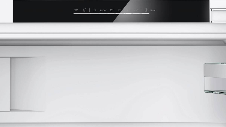 Siemens KU22LADD0 iQ500, Unterbau-Kühlschrank mit Gefrierfach, 82 x 60 cm, Flachscharnier mit Softeinzug