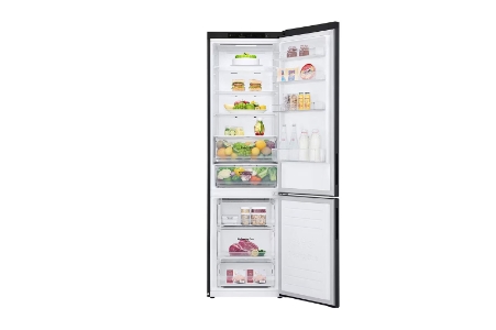 LG GBP62MCNCC1 Kühl-Gefrierkombination | 384 Liter  Energieeffizienzklasse C | Matte Black | 203cm hoch |