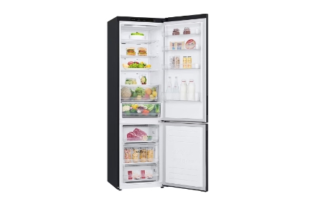 LG GBP62MCNCC1 Kühl-Gefrierkombination | 384 Liter  Energieeffizienzklasse C | Matte Black | 203cm hoch |