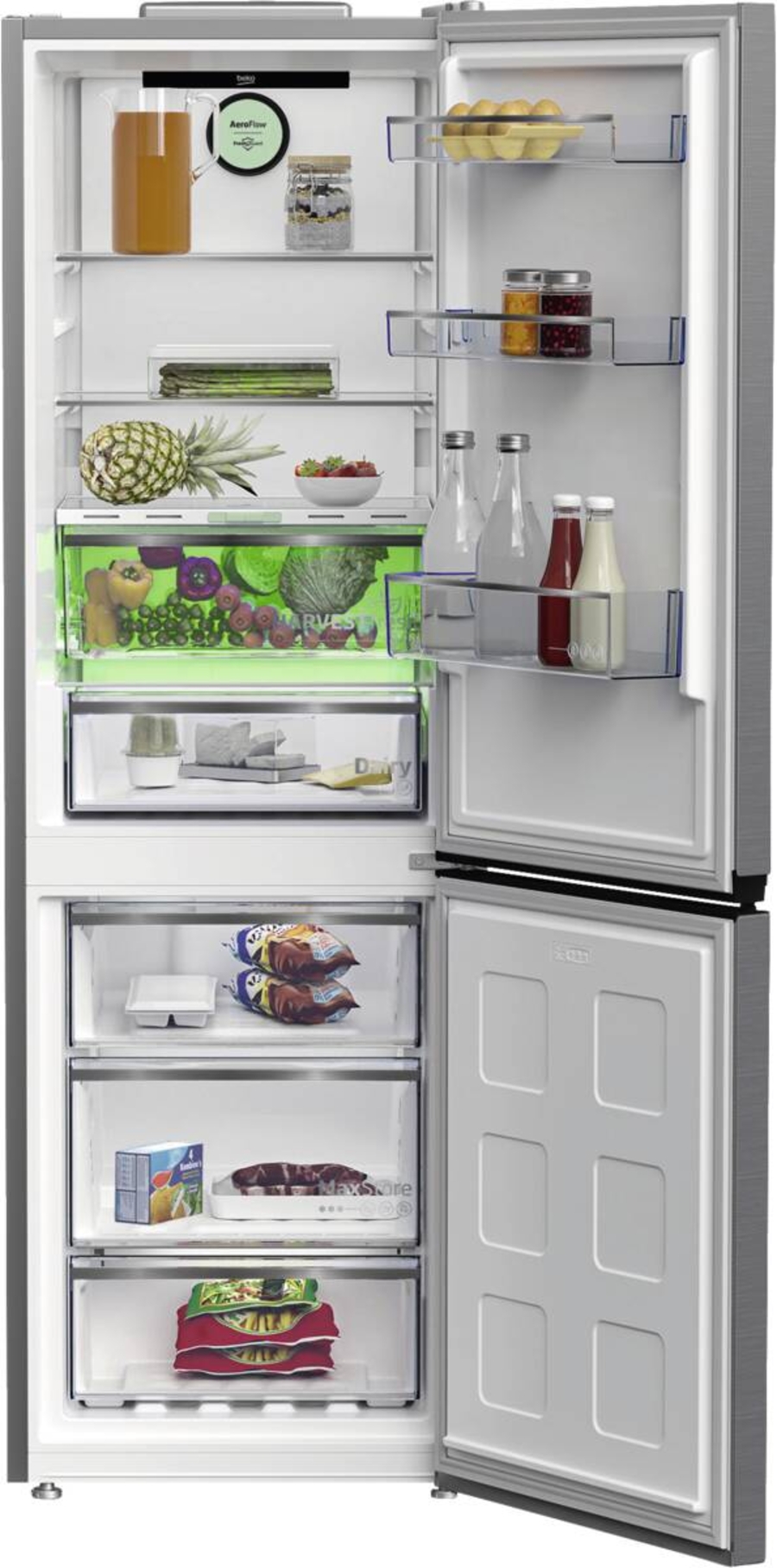 Elektrabregenz KSN 99400 X Kühl-/Gefrierkombination Stand 186 cm NoFrost