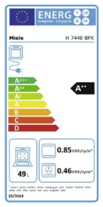 Miele H 7440 BPX Einbau-Backofen Graphitgrau 