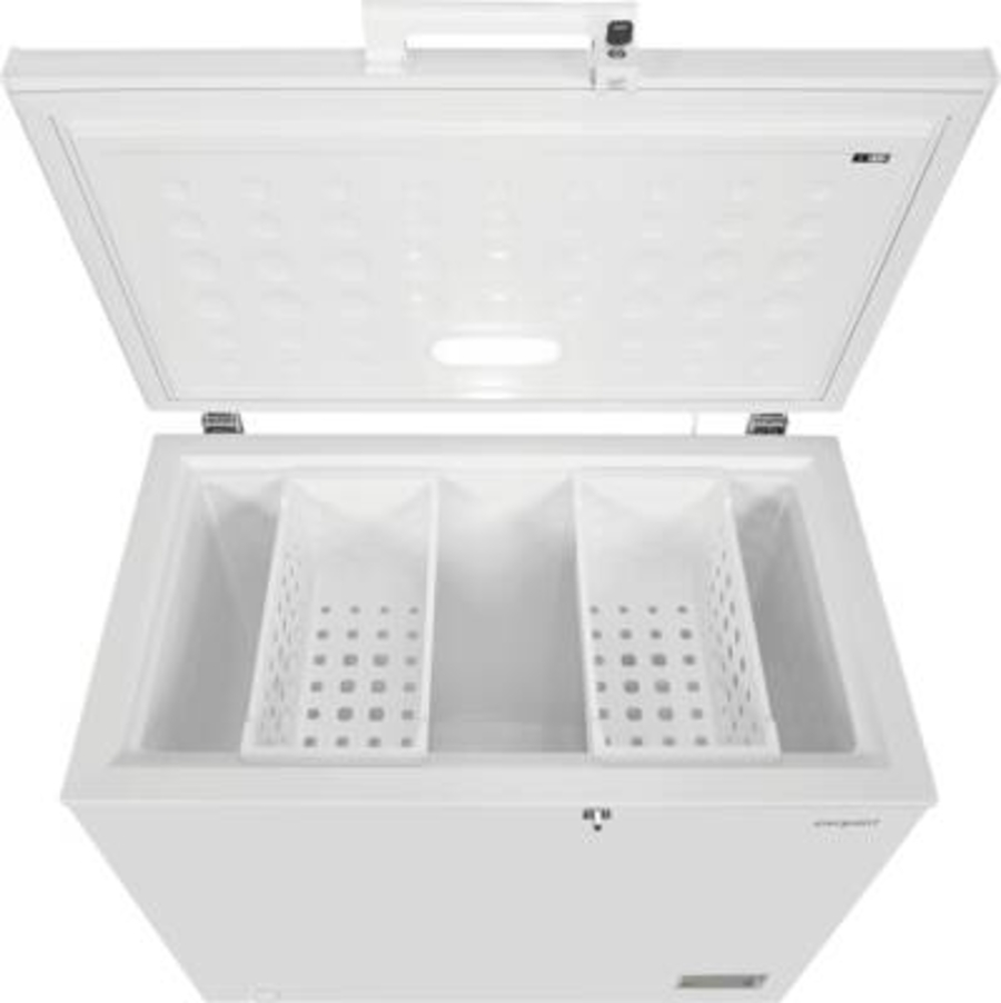 Exquisit GT200-HE-041C Gefriertruhe Weiss 198l HxBxT:84,5x102,6x61,6